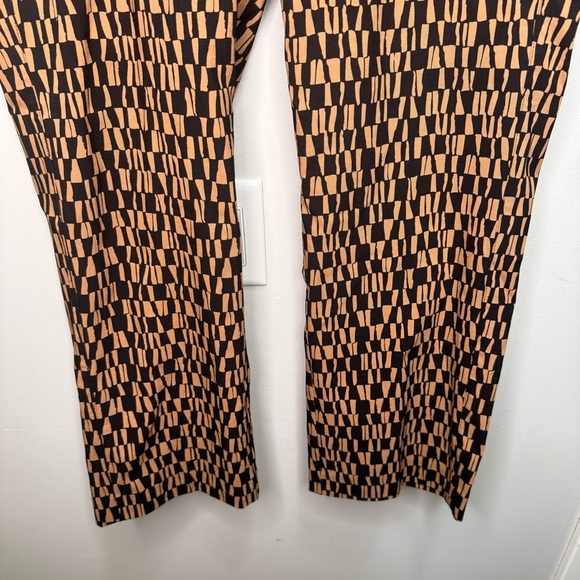 Addition Elle Michel Studio Tan & Black Graphic Print Ankle Size 16 - Picture 11 of 12